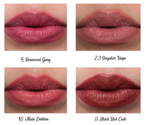 ysl matte stain swatch|YSL Tatouage Couture Matte Lip Stain Review.